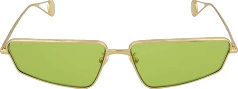 Buy Gucci Cat Eye Metal Sunglasses 'Gold' 